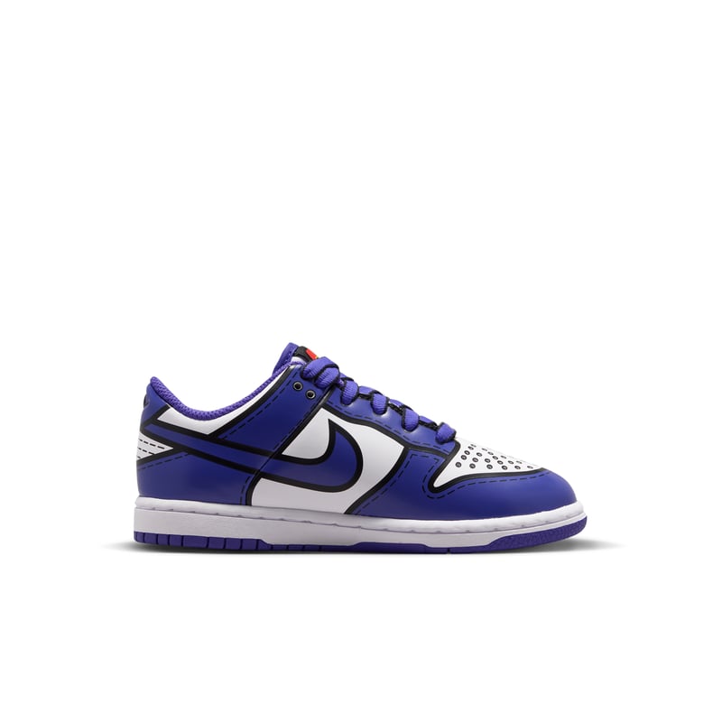 Sapatilhas Nike Dunk Low x LEGO "White & Bright Concord" | Crianca | Estilo desportivo | 03 | SPORTSHOWROOM
