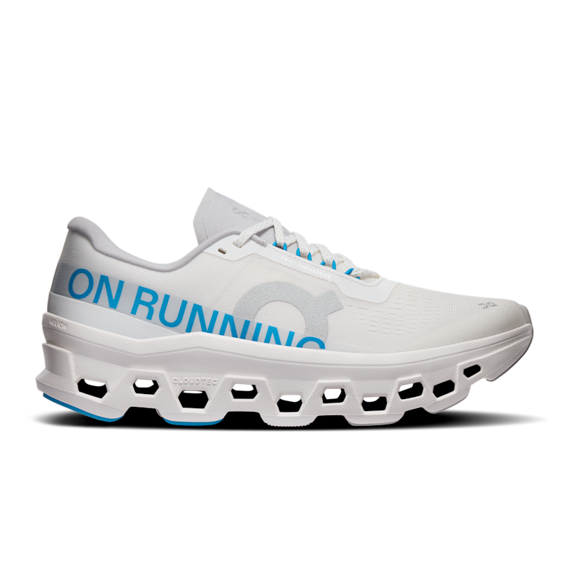 Buty do biegania On Cloudmonster 1 "White & Isle" | | Bieganie | 01 | SPORTSHOWROOM