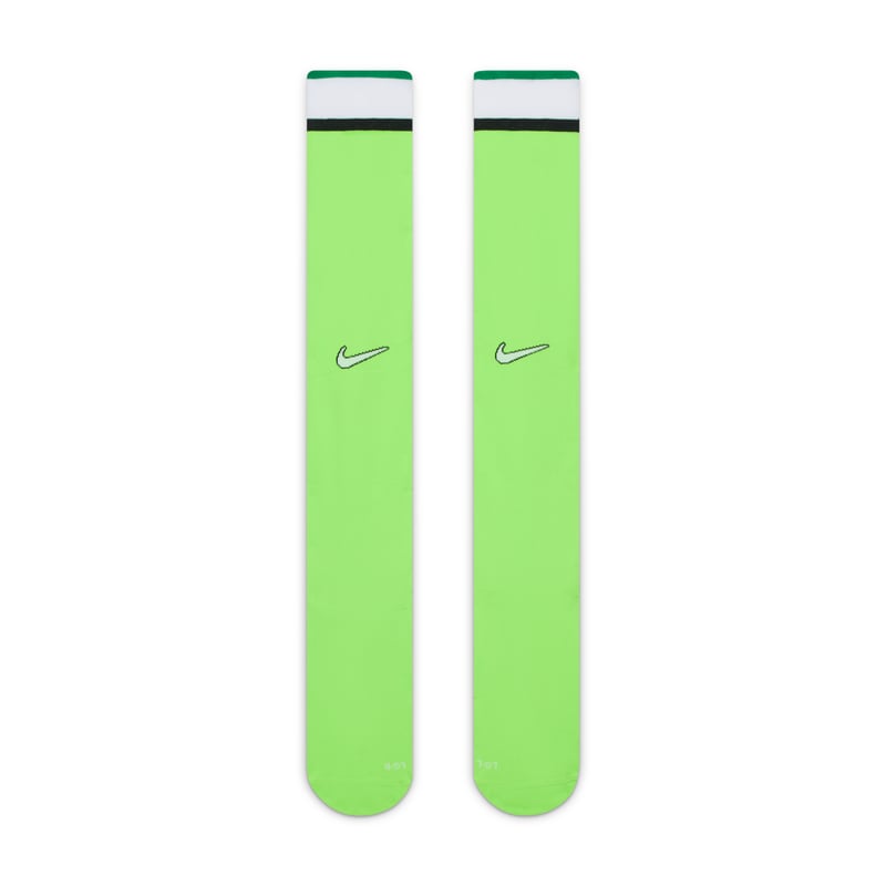 Nogavice Nike Nigeria VaporFast Home Nike Dri-FIT ADV "Electric Green" | Moški & Ženske | Tek & Nogomet | 02 | SPORTSHOWROOM