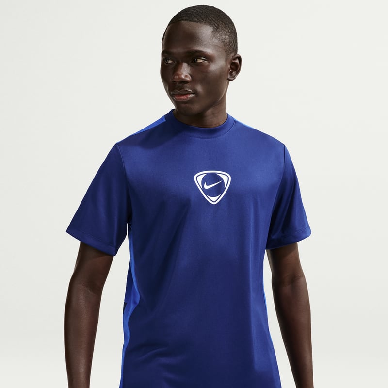 Camisola Nike Academy+ Dri-FIT "Blue Void & Game Royal" | Homem | Futebol | 00 | SPORTSHOWROOM