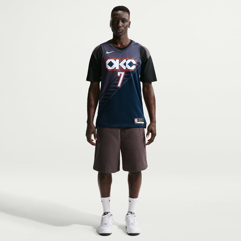 Nike Oklahoma City Thunder City Edition NBA Swingman Chet Holmgren HM5990-438 07