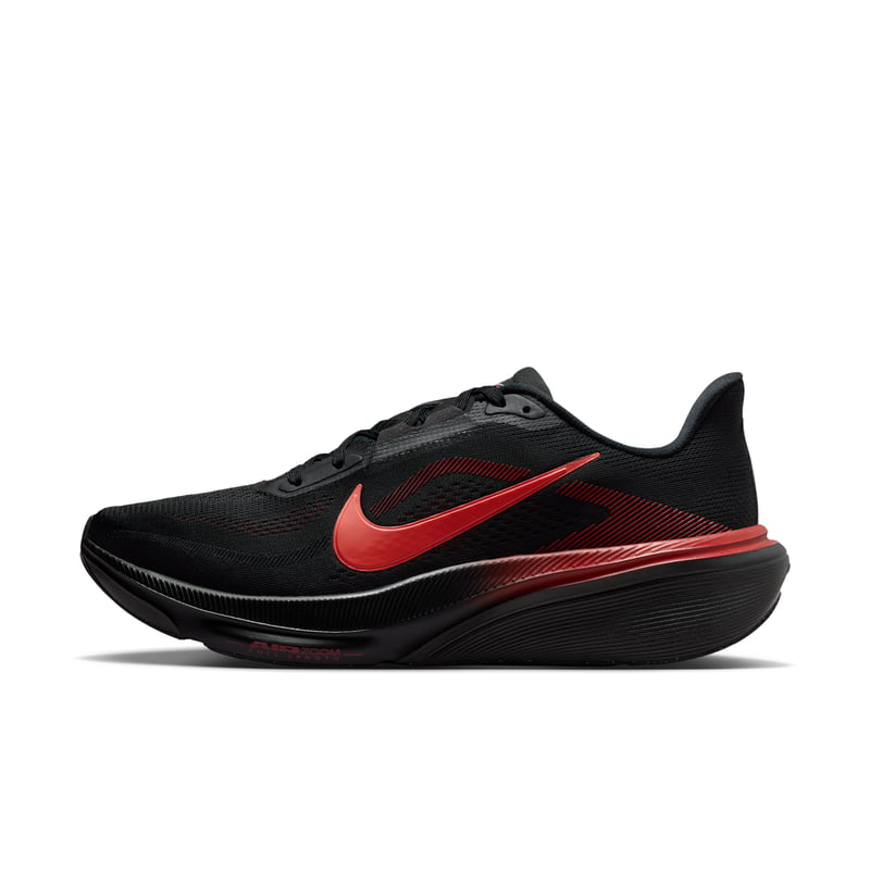 Nike Pegasus 42 running shoes "Black & University Red" | Men | Running | 01 | SPORTSHOWROOM