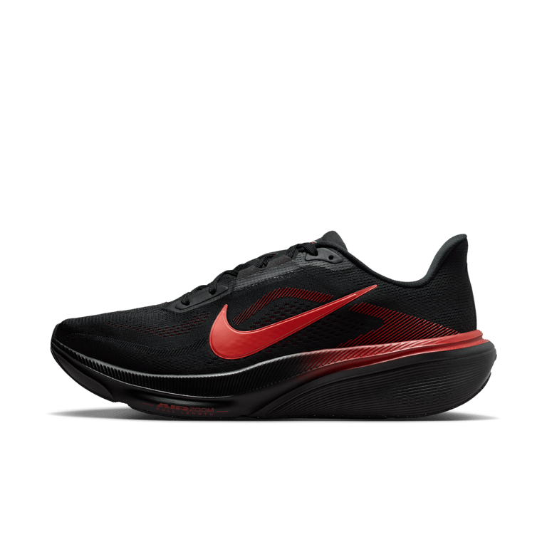 Nike Pegasus 42 running shoes "Black & University Red" | Men | Running | 01 | SPORTSHOWROOM