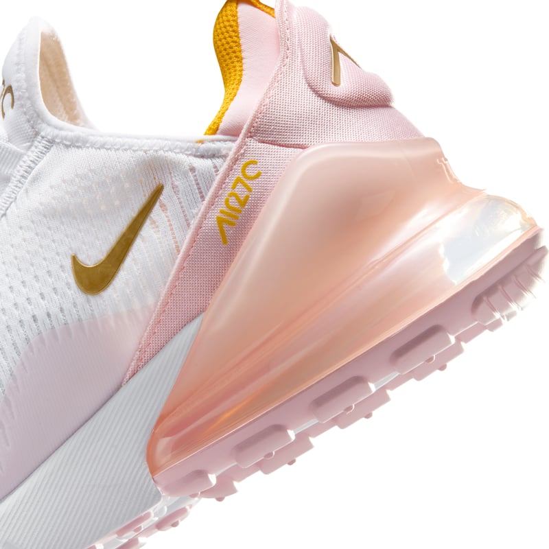 Nike Air Max 270 sneakers "University Gold & Pink Foam" | Kvinnor | Sportstyle | 08 | SPORTSHOWROOM