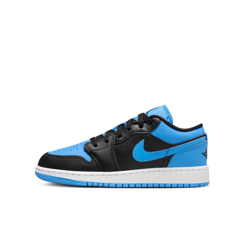 Nike air jordan blue cheap and black