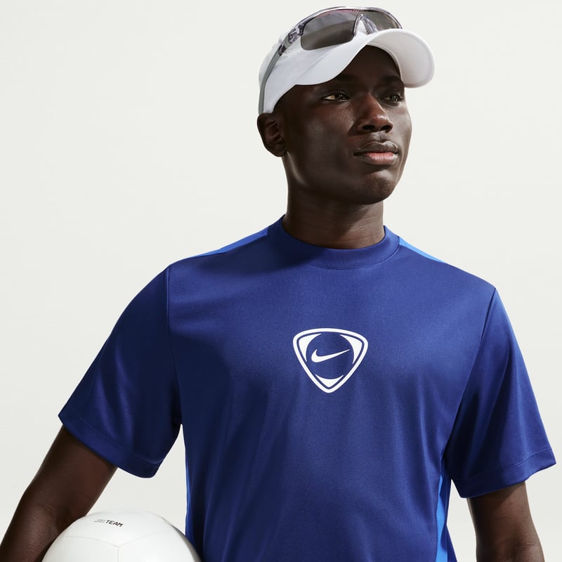 Camisola Nike Academy+ Dri-FIT "Blue Void & Game Royal" | Homem | Futebol | 02 | SPORTSHOWROOM