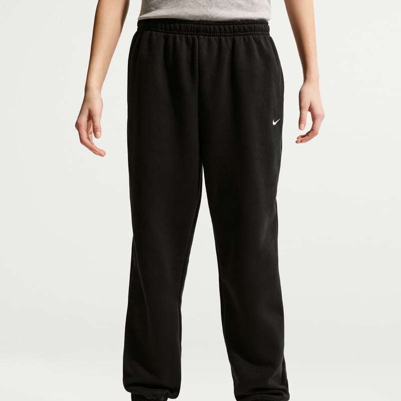 Nike Studio Fleece Loose Bukse "Black & White" | Barn | | 01 | SPORTSHOWROOM