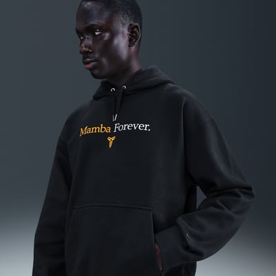 Mikina s kapucnou Nike Kobe Fleece "Black & University Gold" | Muži | Basketbal | 01 | SPORTSHOWROOM