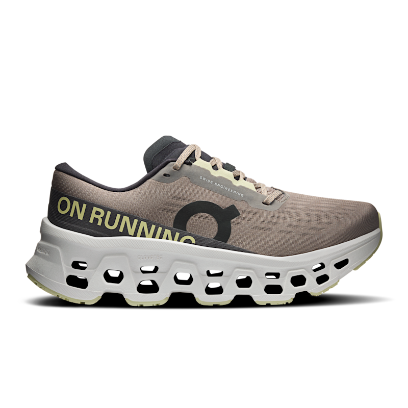 Buty do biegania On Cloudmonster 3 "Cinder & Ivory" | Kobiety | Bieganie | 01 | SPORTSHOWROOM