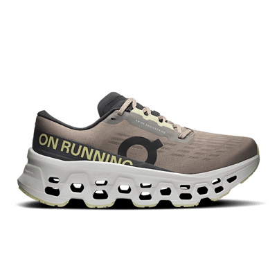 Buty do biegania On Cloudmonster 3 "Cinder & Ivory" | Kobiety | Bieganie | 01 | SPORTSHOWROOM
