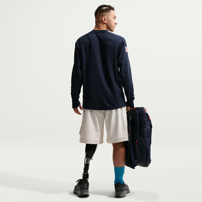 Nike ACG x United States Paralympic Team Dri-FIT ADV Topp "Obsidian & Chile Red" | Herre | | 05 | SPORTSHOWROOM