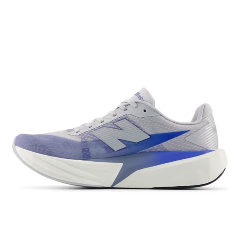 Tekaški copati New Balance FuelCell Rebel v5 "Pearl Grey & Dusk Shower" | Moški | Tek | 01 | SPORTSHOWROOM