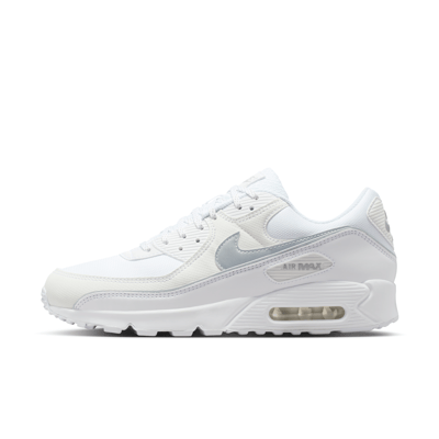Superge Nike Air Max 90 Premium "White & Metallic Silver" | Moški | Sportstyle | 01 | SPORTSHOWROOM
