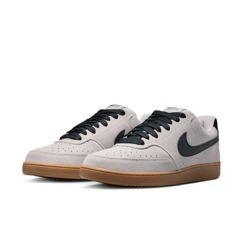 Nike Court Vision Low FL sneakers "Vast Grey & Black" | Heren | Sportstyle | 05 | SPORTSHOWROOM