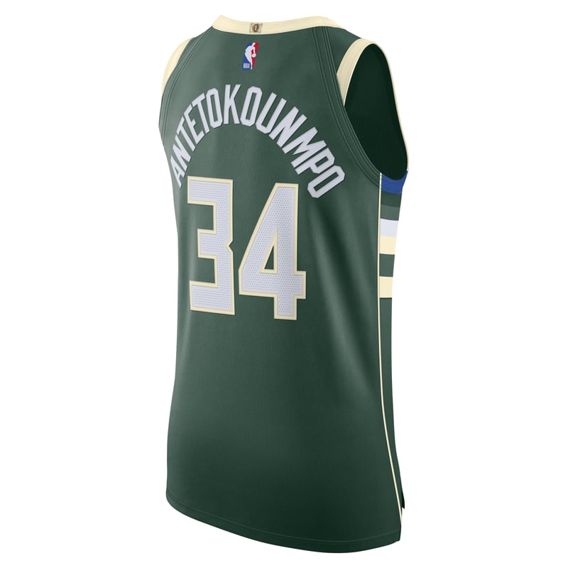 Maglia Nike Giannis Antetokounmpo Bucks Icon Edition 2020 NBA Authentic "Fir" | Uomo | Pallacanestro | 02 | SPORTSHOWROOM