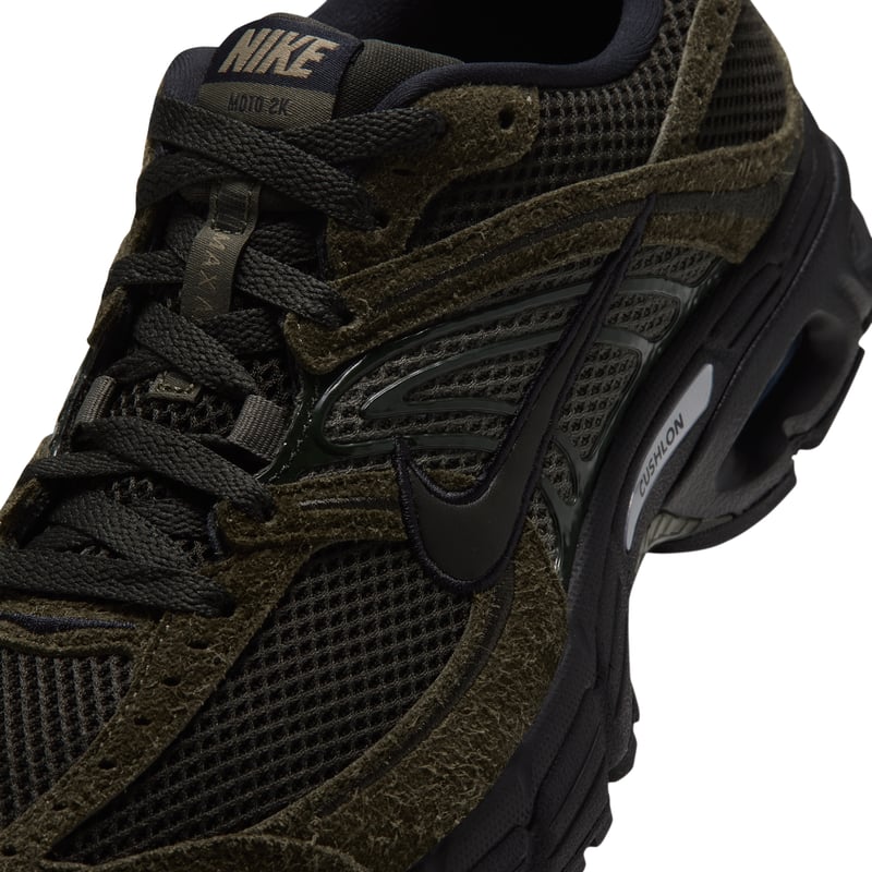 Обувки Nike Air Max Moto 2K Suede "Medium Olive & Black" | Мъже | Sportstyle | 07 | SPORTSHOWROOM
