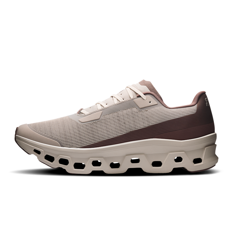 Buty do biegania On Cloudmonster Void "Fog & Pearl" | Mezczyzni | Bieganie | 04 | SPORTSHOWROOM
