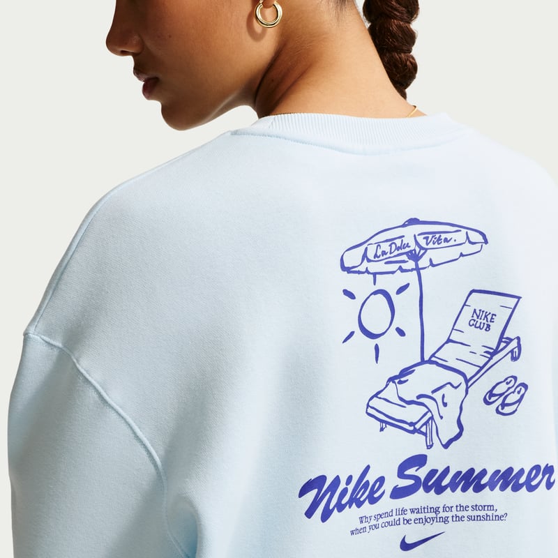 Nike Phoenix Fleece Oversized Crew IU9085-474 02