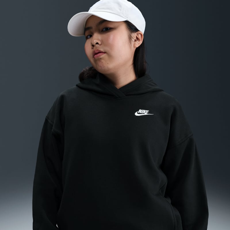 Nike Club Fleece Oversized Pullover FZ5580-010 01