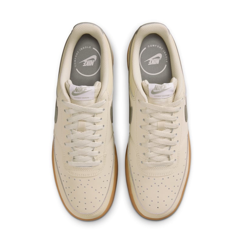 Nike Court Vision Low sneakers "Light Khaki & Spruce Fog" | Heren | Sportstyle | 04 | SPORTSHOWROOM