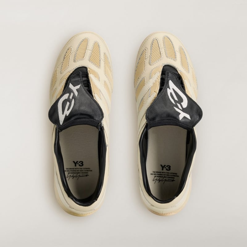 Kopačky adidas Y-3 Predator Precision "Cream White & Black" | Muži & Ženy | Futbal | 02 | SPORTSHOWROOM