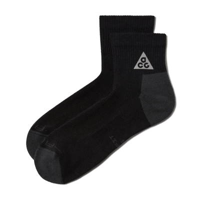 Nike ACG Everyday Elevated Socks "Black & Dark Smoke Grey" | Men & Women | | 01 | SPORTSHOWROOM