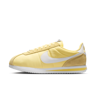 Обувки Nike Cortez Textile "Soft Yellow & Safety Orange" | Жени | Sportstyle | 01 | SPORTSHOWROOM