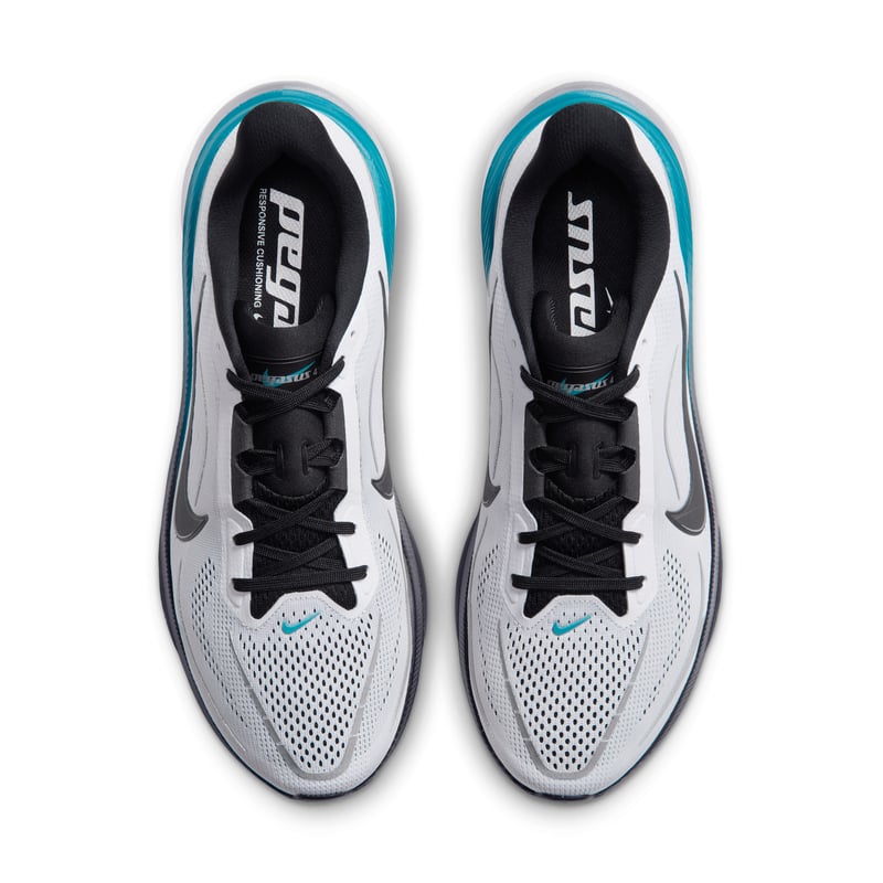 Nike Pegasus 42 hardloopschoenen "Football Grey & Bright Spruce" | Heren | Hardlopen | 04 | SPORTSHOWROOM