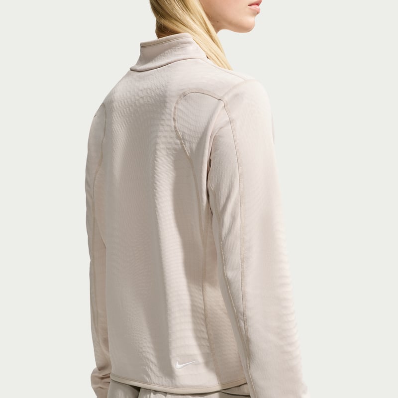 Haut Nike ACG "Wolf Grid" Therma-FIT 1/2-Zip "Light Orewood Brown & Cream II" | Femme | Randonnée | 02 | SPORTSHOWROOM