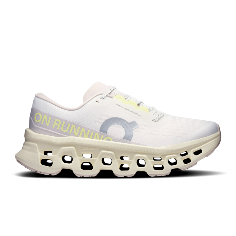 On Cloudmonster 3 running shoes "Ivory & Seedling" | | Running | 01 | SPORTSHOWROOM