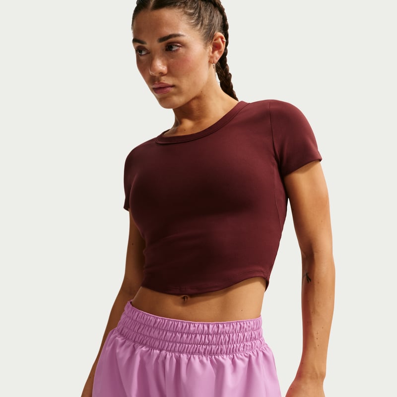 Nike One Dri-FIT Mid-Rise 3" DX6010-503 02