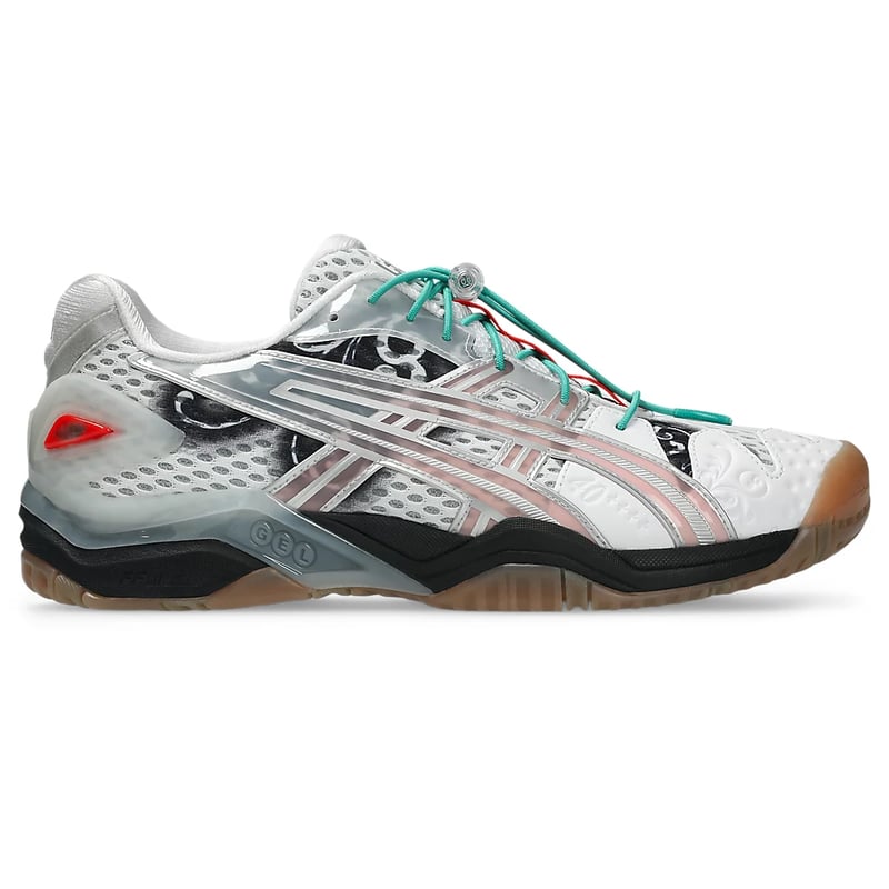 Chaussures de tennis ASICS Gel-Resolution 5 x Little Tokyo Table Tennis "White & Red" | Homme | Tennis | 01 | SPORTSHOWROOM