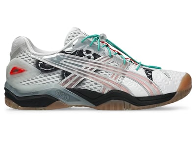 Chaussures de tennis ASICS Gel-Resolution 5 x Little Tokyo Table Tennis "White & Red" | Homme | Tennis | 01 | SPORTSHOWROOM