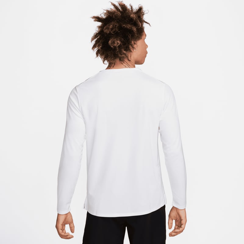 Nike Miler Dri-FIT Long-Sleeve Shirt "White" | Heren | Hardlopen | 02 | SPORTSHOWROOM