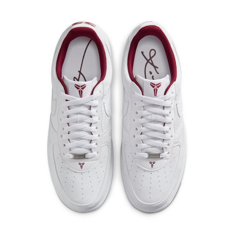 Zapatillas Nike Kobe Air Force 1 Low "White & Team Red" | Hombre | Estilo deportivo | 03 | SPORTSHOWROOM