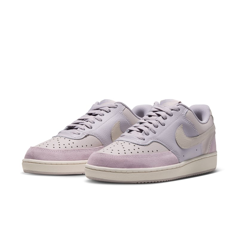 Baskets Nike Court Vision Low Suede "Silver Lilac & Moon Particle" | Femme | Sportstyle | 05 | SPORTSHOWROOM