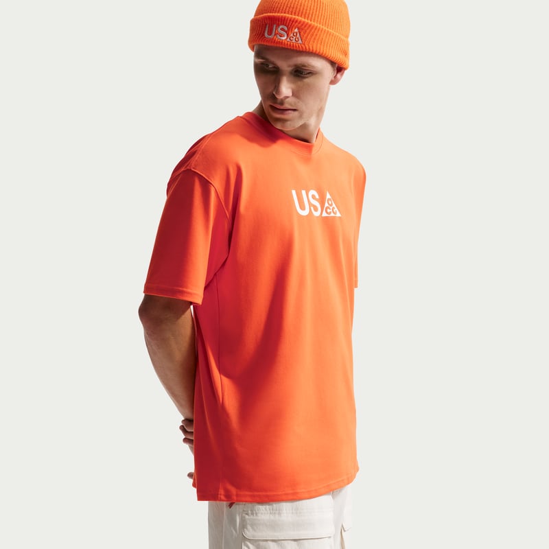 Nike ACG x Team USA Dri-FIT Shirt "Safety Orange" | Men | | 03 | SPORTSHOWROOM