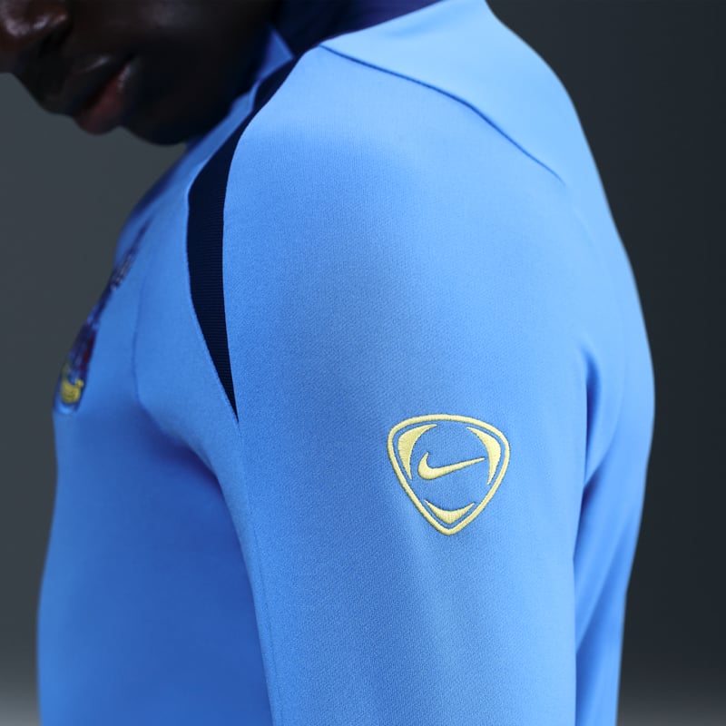 Nike Tottenham Hotspur Strike Third Dri-FIT Total 90 Knit Drill T-Shirt "Pacific Blue & Dynamic Yellow" | Men | SportStyle | 06 | SPORTSHOWROOM