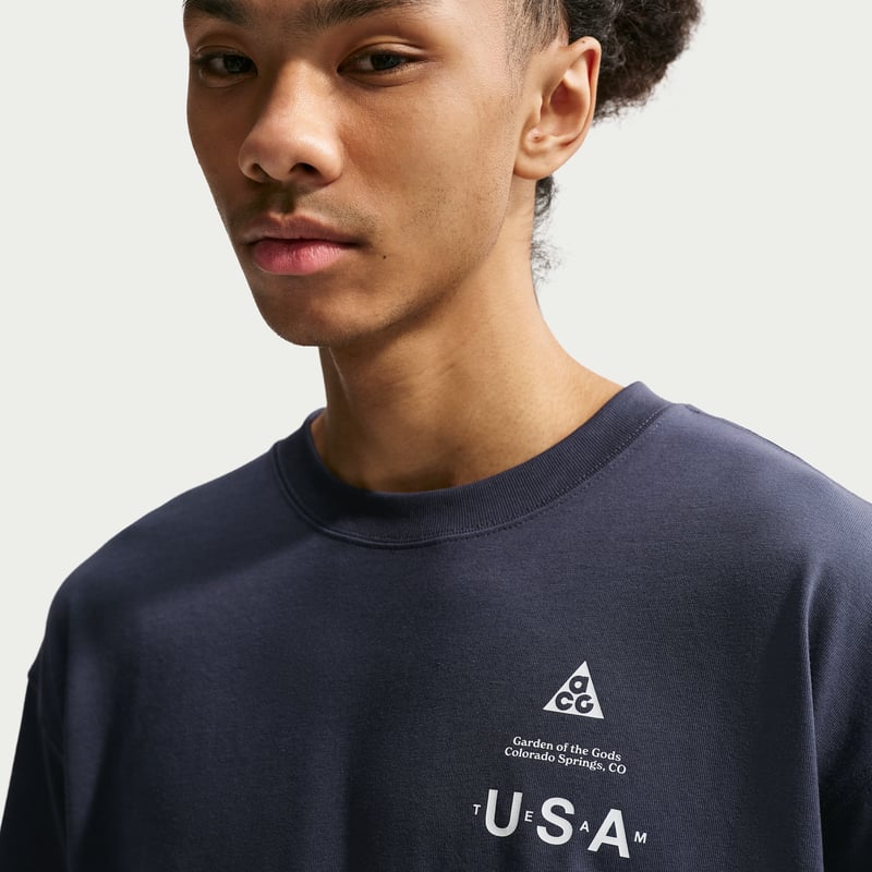 Nike ACG USA Dri-FIT Skjorte "Thunder Blue" | Herre | | 03 | SPORTSHOWROOM
