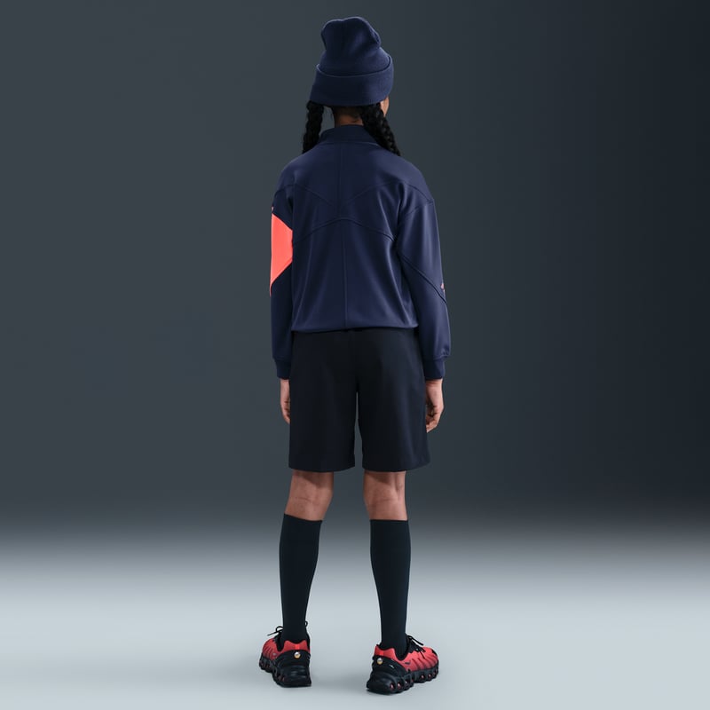 Nike FC Barcelona Academy Pro Third Dri-FIT Total 90 Anthem Jacket "Midnight Navy & Bright Mango" | Kids | SportStyle | 05 | SPORTSHOWROOM