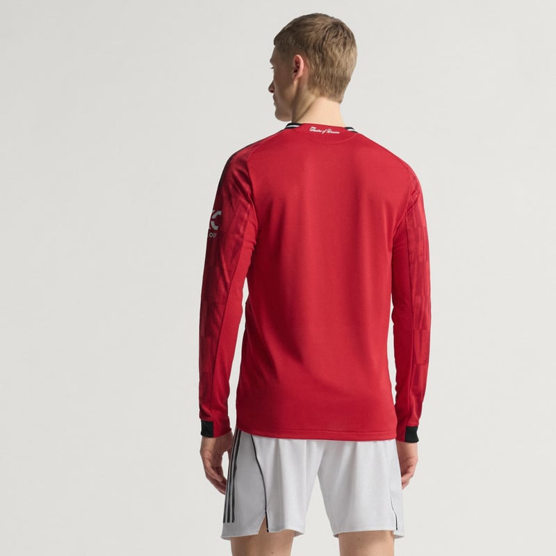 adidas Manchester United 2025/26 Home Authentic Long Sleeve JP3022 02