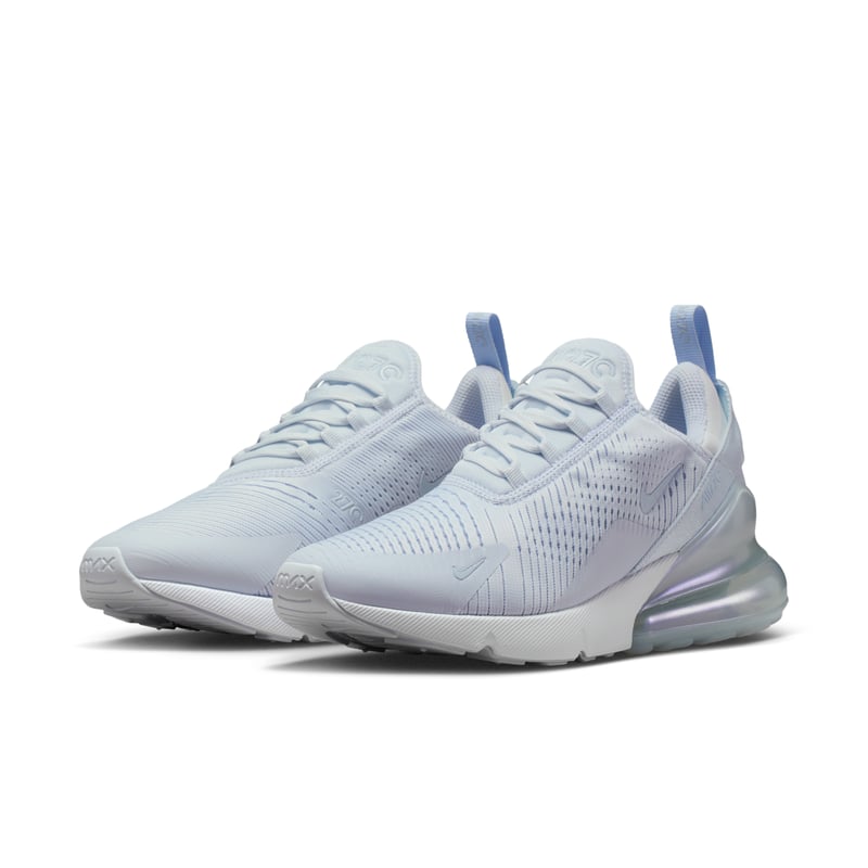 Nike Air Max 270 sneakerek "Football Grey & Hydrogen Blue" | Női | Sportstyle | 05 | SPORTSHOWROOM