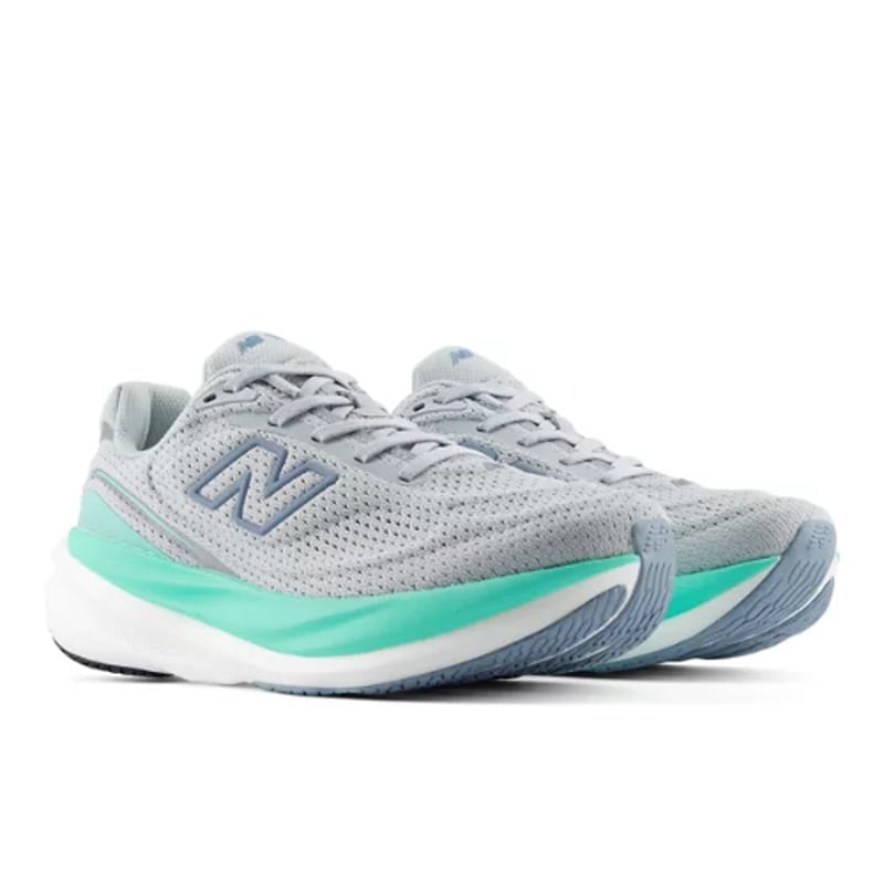 New Balance 1080v15 Laufschuhe "Light Zinc Blue & Bright Mint" | Damen | Laufen | 02 | SPORTSHOWROOM