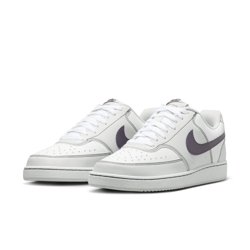 Nike Court Vision Low Next Nature CS trainers "Vast Grey & Dark Raisin" | Women | SportStyle | 05 | SPORTSHOWROOM