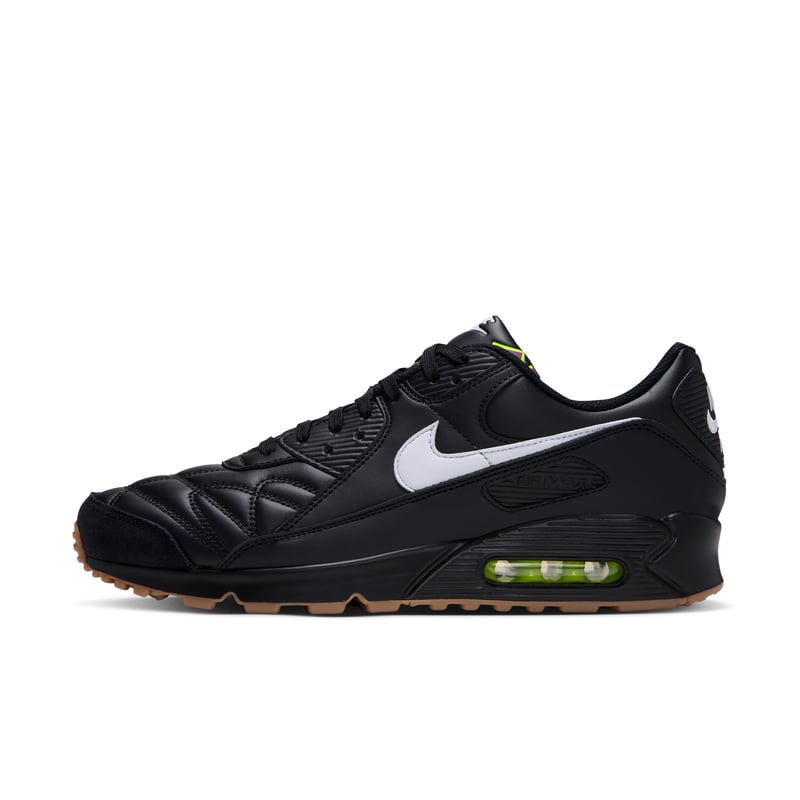 Nike Air Max 90 Premium sneakers "Black & Volt" | Män | Sportstyle | 01 | SPORTSHOWROOM