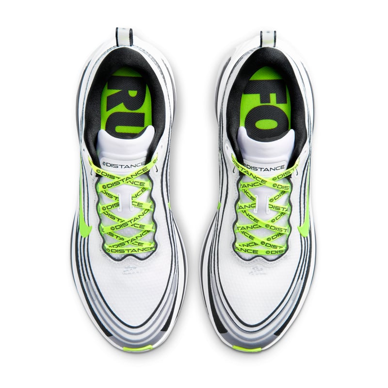 Nike Vomero Plus x Distance hardloopschoenen "White & Volt" | Heren | Hardlopen | 04 | SPORTSHOWROOM