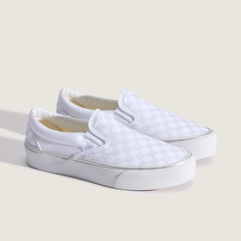 Vans Classic Slip-On Platform Checkerboard VN000EA9SLV 02