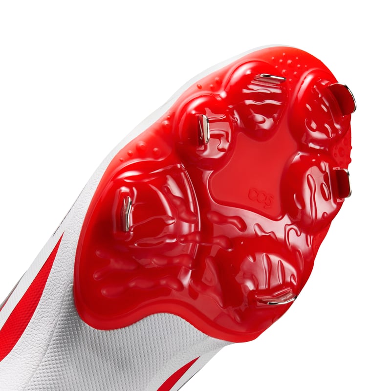Nike Diamond Standout MTL baseballsko "White & University Red" | Herre | Baseball | 07 | SPORTSHOWROOM