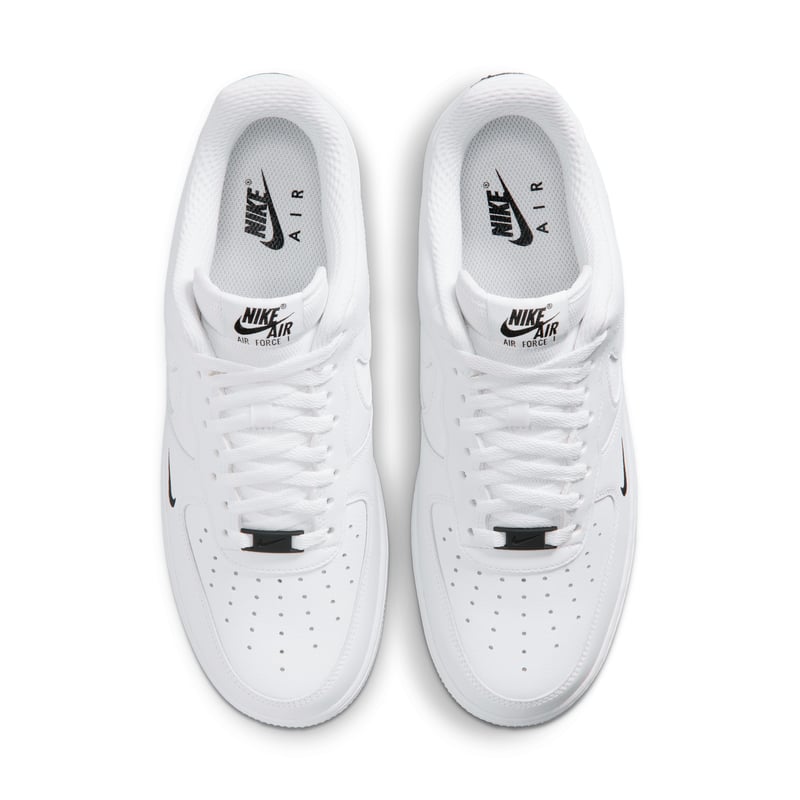 Nike Air Force 1 '07 LV8 sneakers "White & Black" | Herre | Sportstyle | 04 | SPORTSHOWROOM
