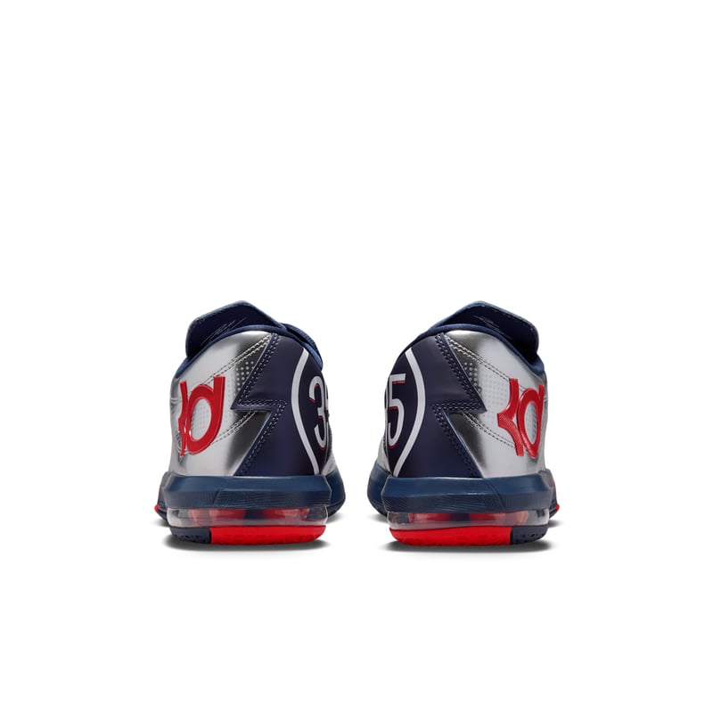 Košarkarski copati Nike KD 6 x Paris Saint-Germain "Metallic Silver & College Navy" | Moški | Košarka | 06 | SPORTSHOWROOM
